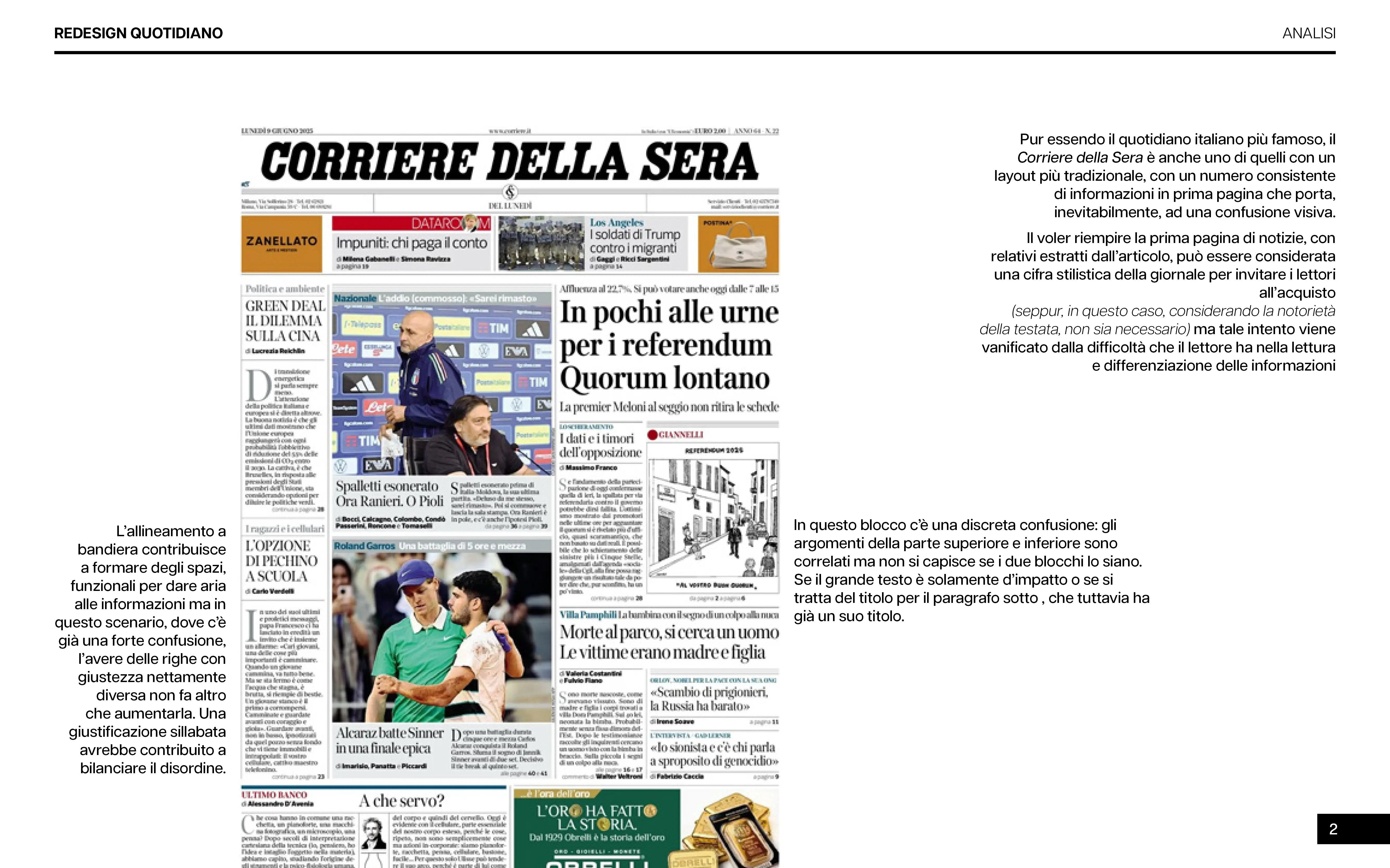 Redesign di un Quotidiano - immagine 2