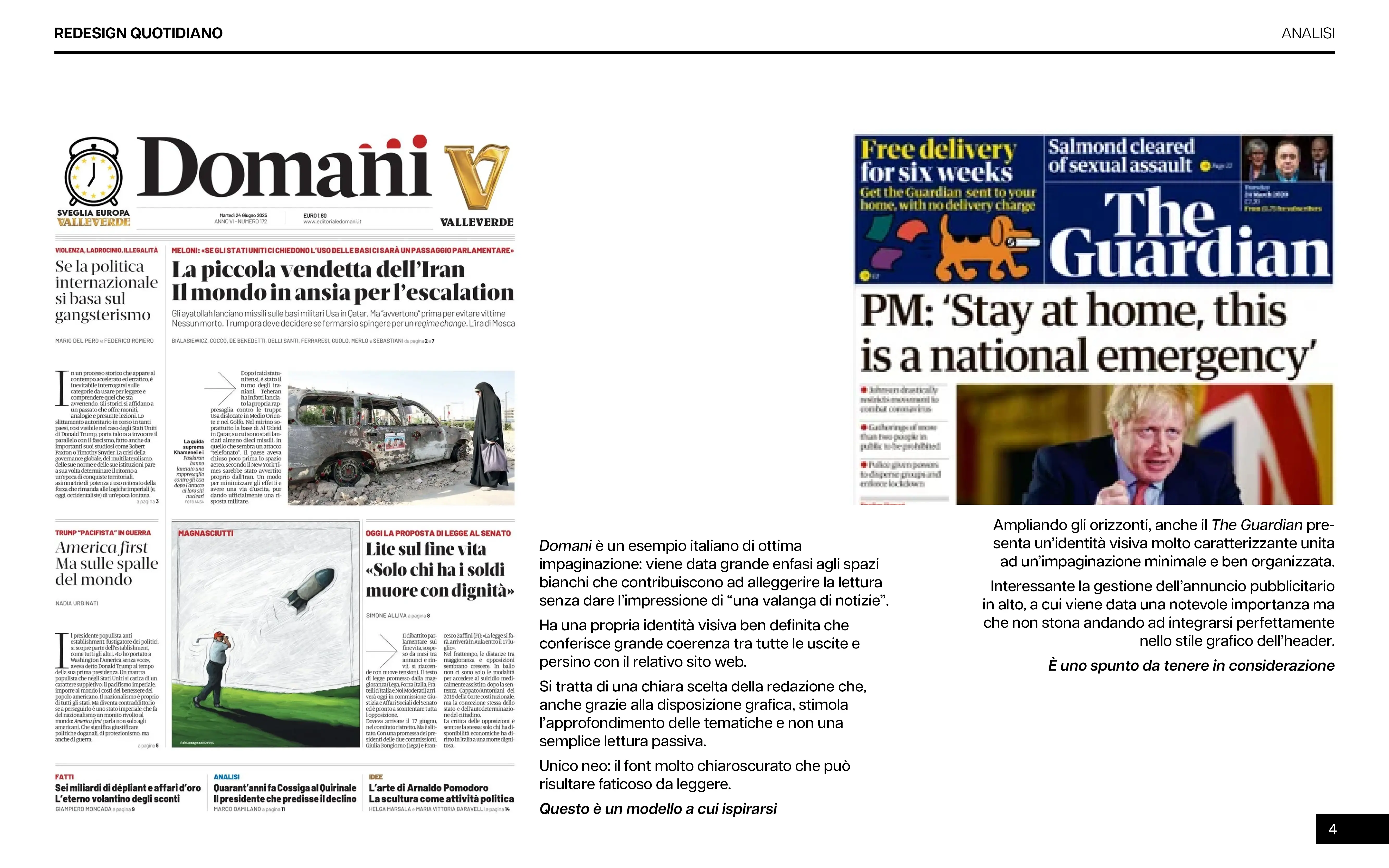 Redesign di un Quotidiano - immagine 4