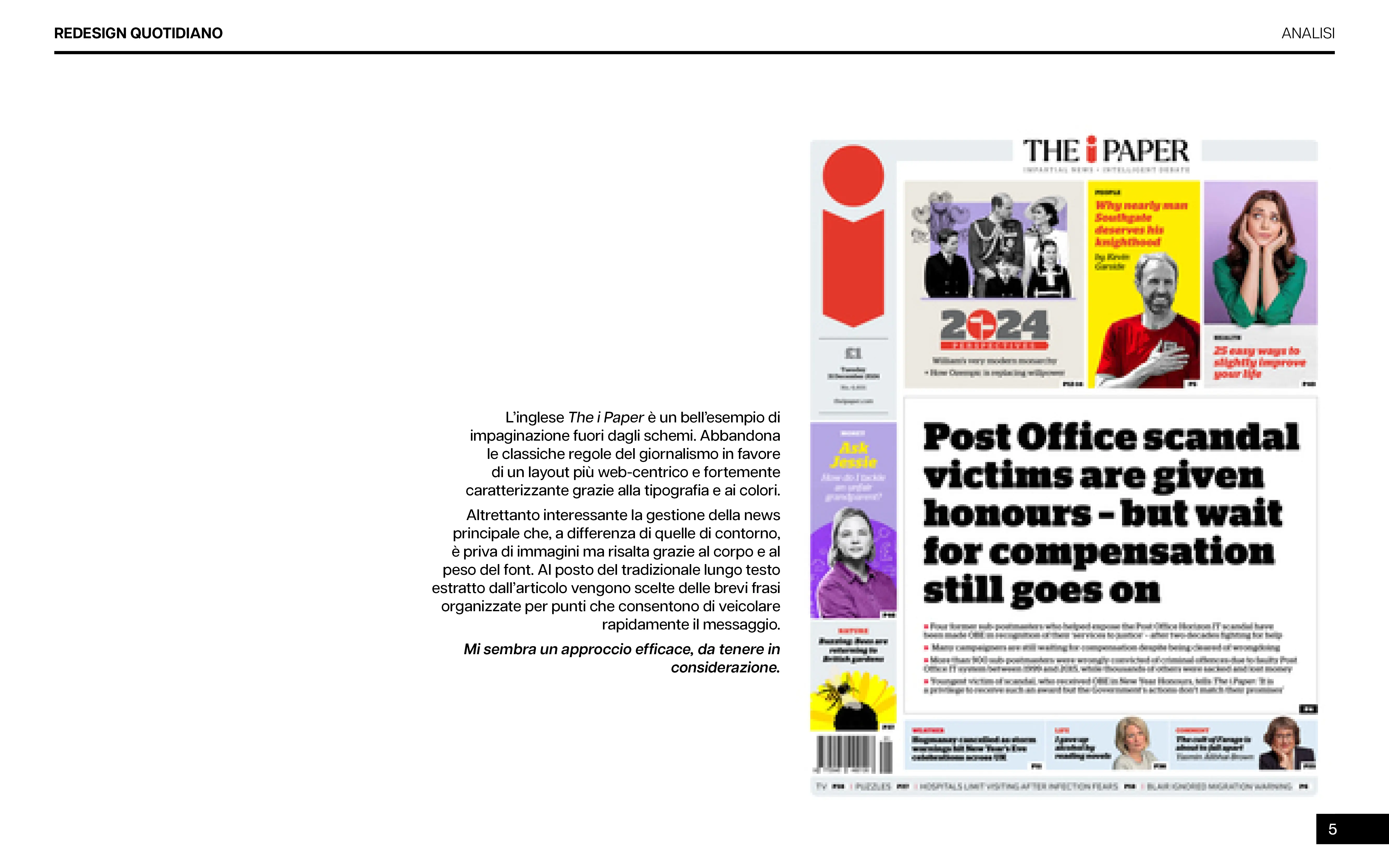 Redesign di un Quotidiano - immagine 5
