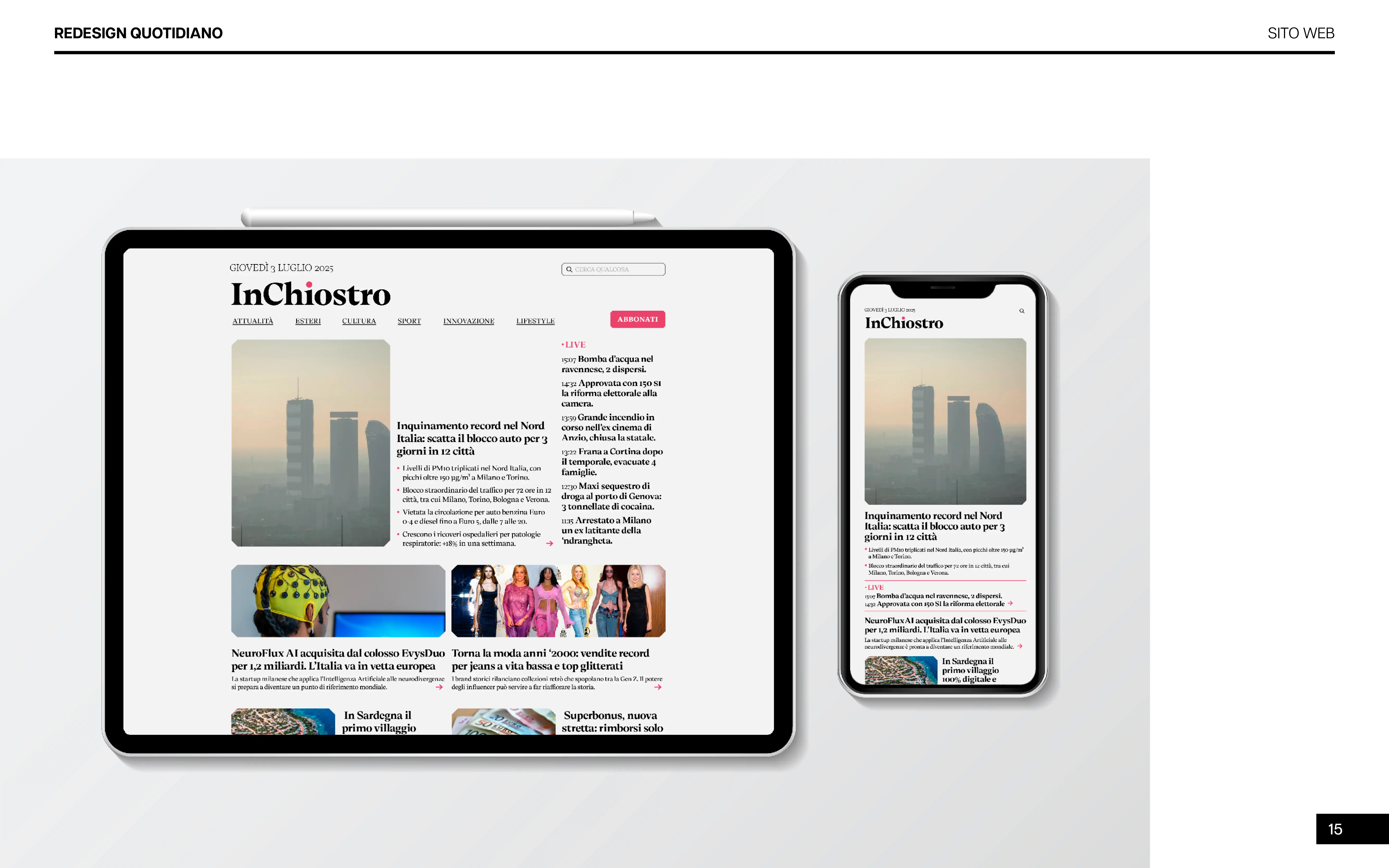 Redesign di un Quotidiano - immagine 15
